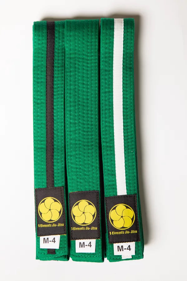 Kids Brazilian Jiu Jitsu Belts Preshrunk Martial Arts Youth BJJ Belts for Girls & Boys with BJJ Ranking Stripes
